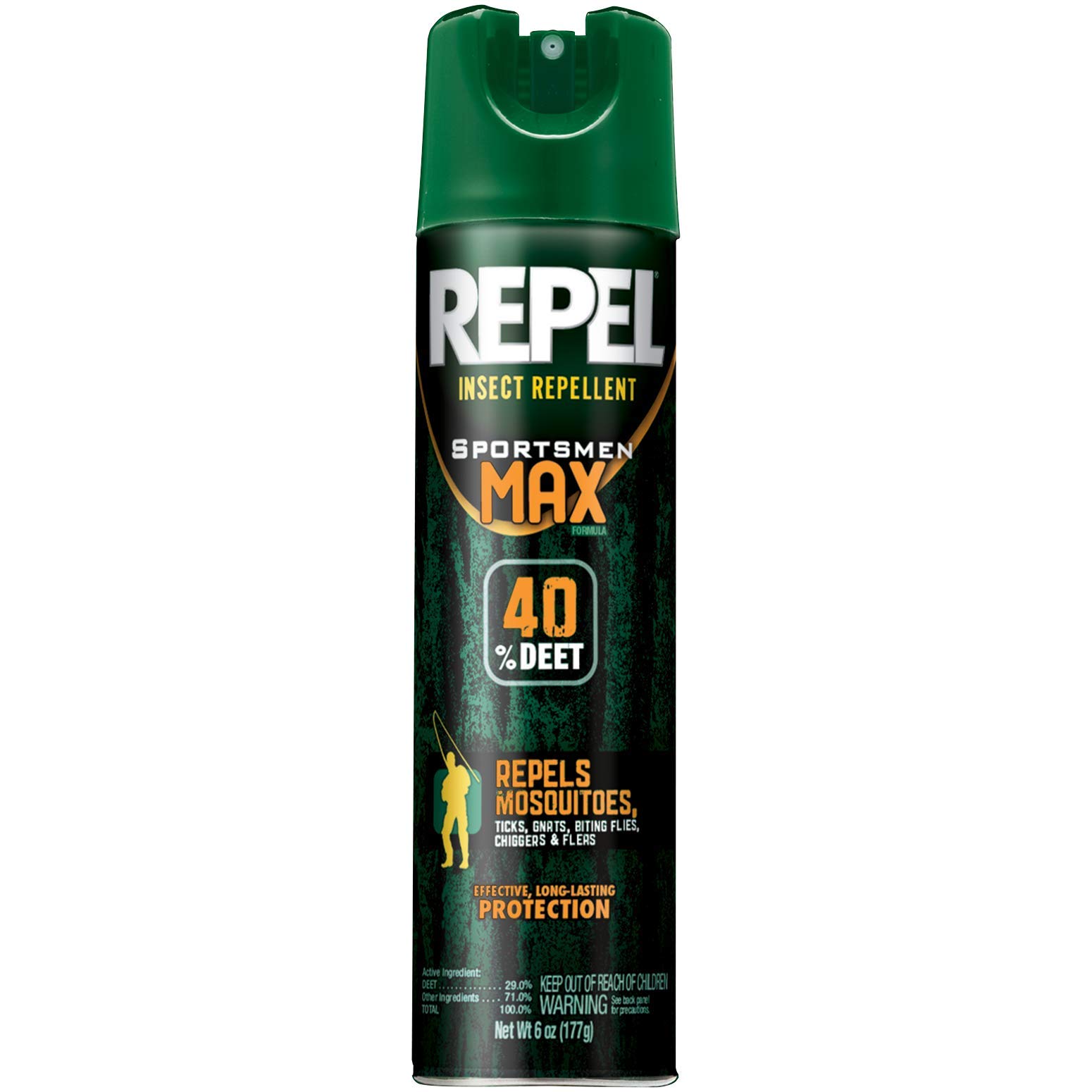 Repel Sportsmen Max Aerosol 40% DEET 6.5 oz
