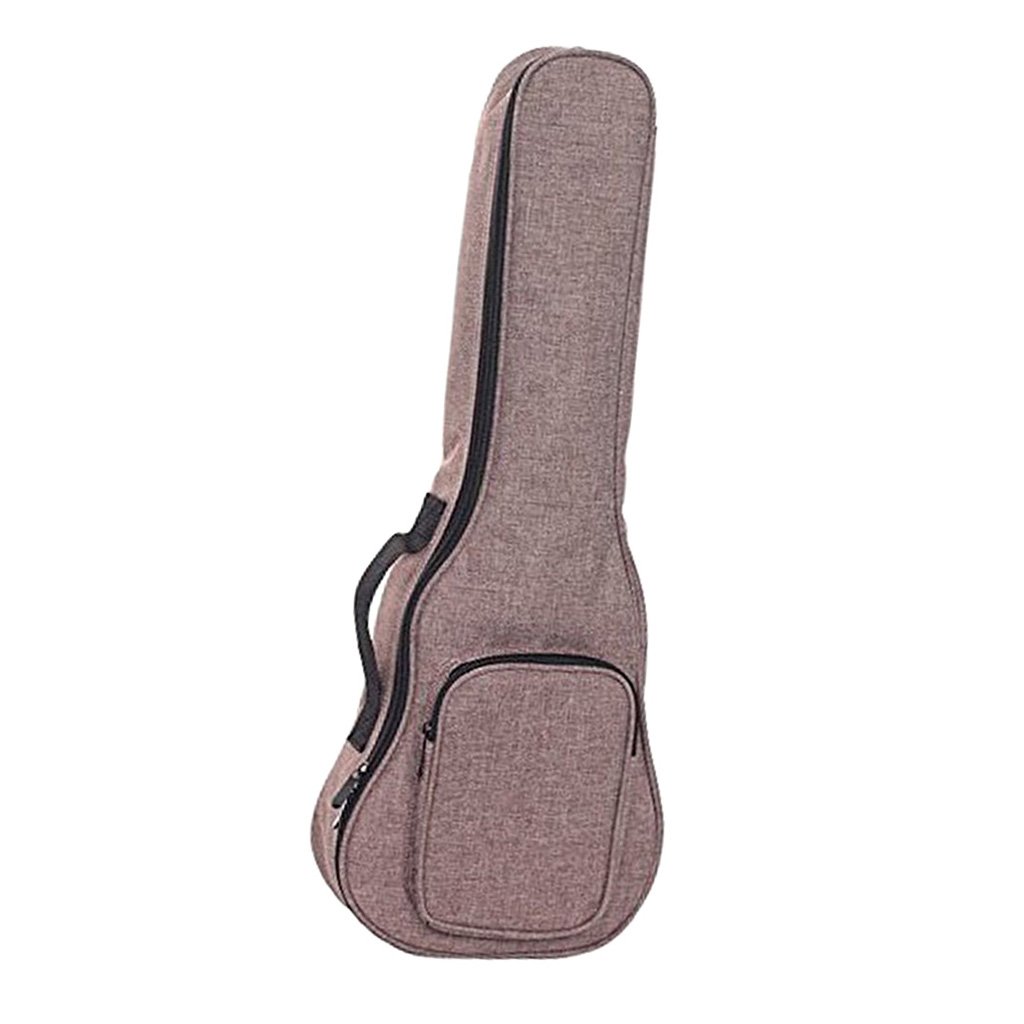 Nylonowa torba do przechowywania ukulele plecak pudełko 21 cali, 2 zestaw (szary), 21In