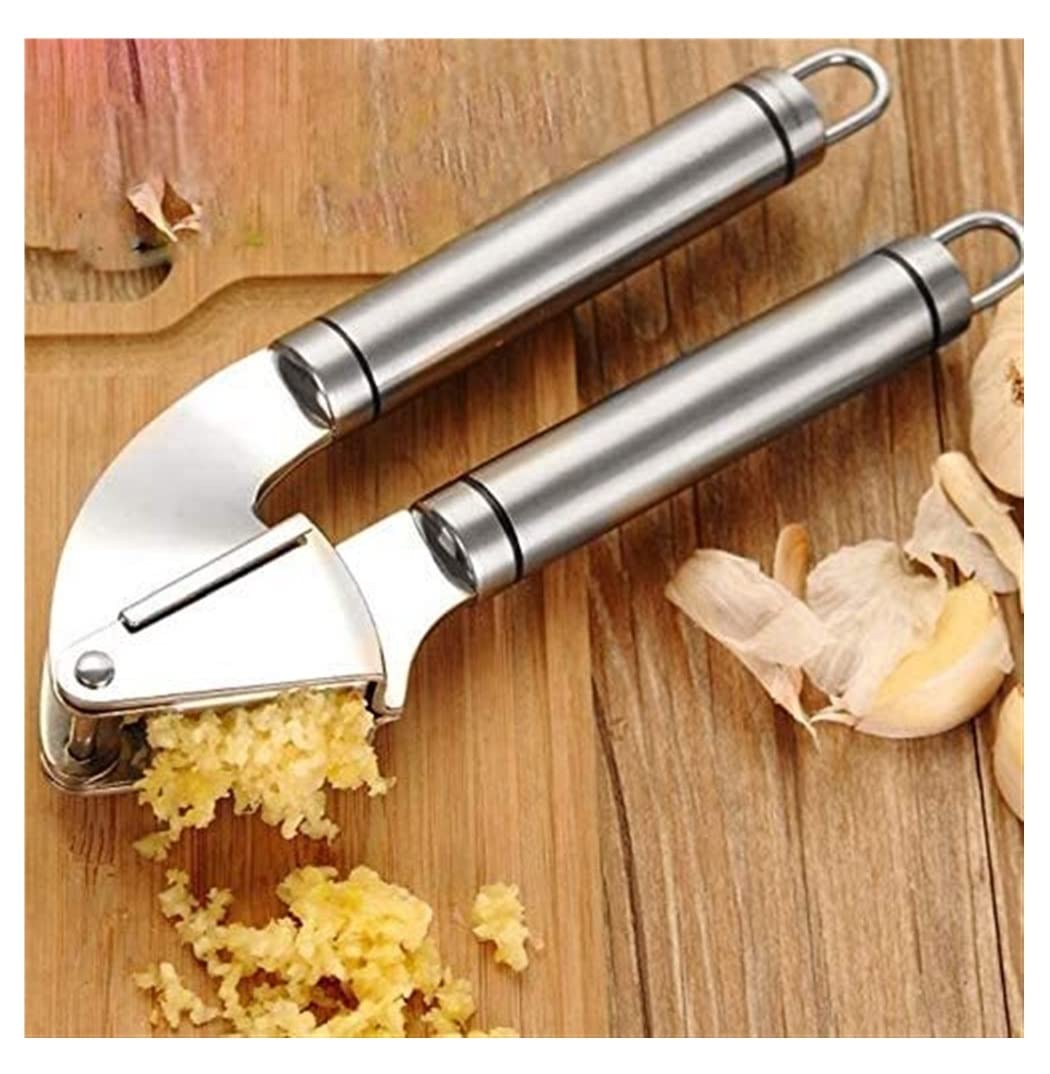 Knoblauch Helfer Knoblauchpresse Edelstahl Fleischwolf Und Crusher, Leicht Zu Drücken Reinigen Küchen Kochen