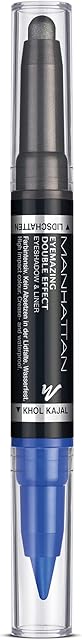 Manhattan Eyemazing Double Effect Cień i Eyeliner, 004 Cobalt Storm, 2 g
