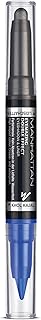 Manhattan Eyemazing Double Effect Eyeshadow & Liner – blå 2-i-1 ögonskugga och eyeliner penna för vridning – färg 004 koboltstorm – 1 x 1,6 g - Amazon Deal & Rabatt