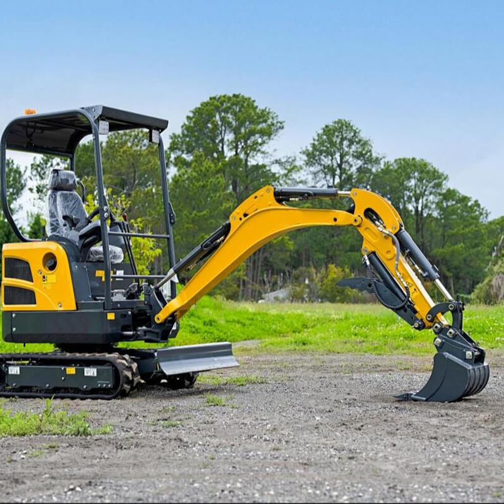500mm Minibagger breiter Baggerlöffel 50cm,1–2 Tonnen Baggeraufsatz,Spannweite:90mm (3,54 Zoll) Lochdurchmesser:25 mm (0,98 Zoll) mittlerer Radstand:90 mm (3,54 Zoll)
