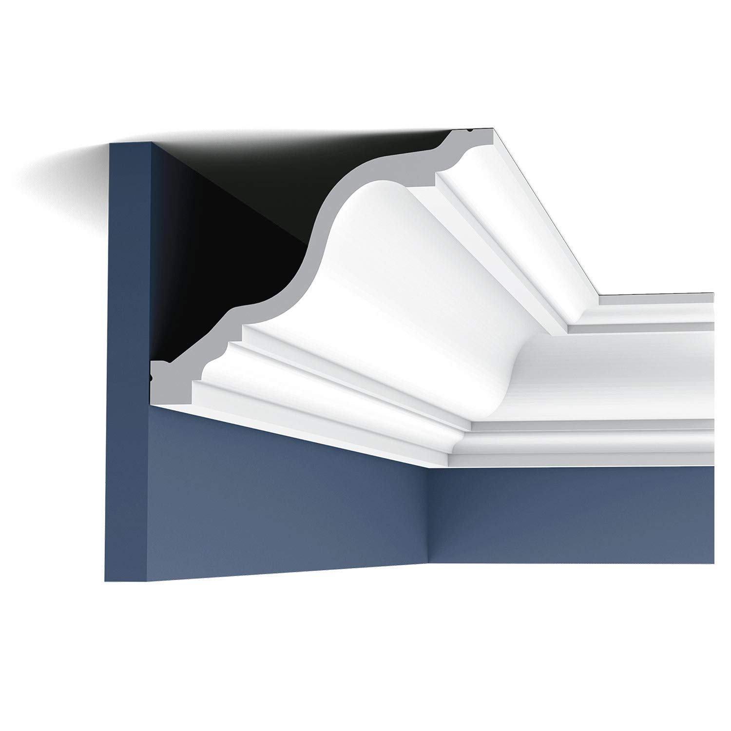 Corniche C334 Orac en polyuréthane rigide au design prestigieux
