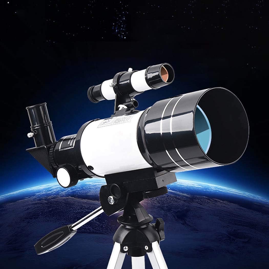 Astro Reflector Telescope, Zoom Monocular Telescope, Fully Versatile Coated Optical Glass Lens + Phone Clip+Tripod, Up t