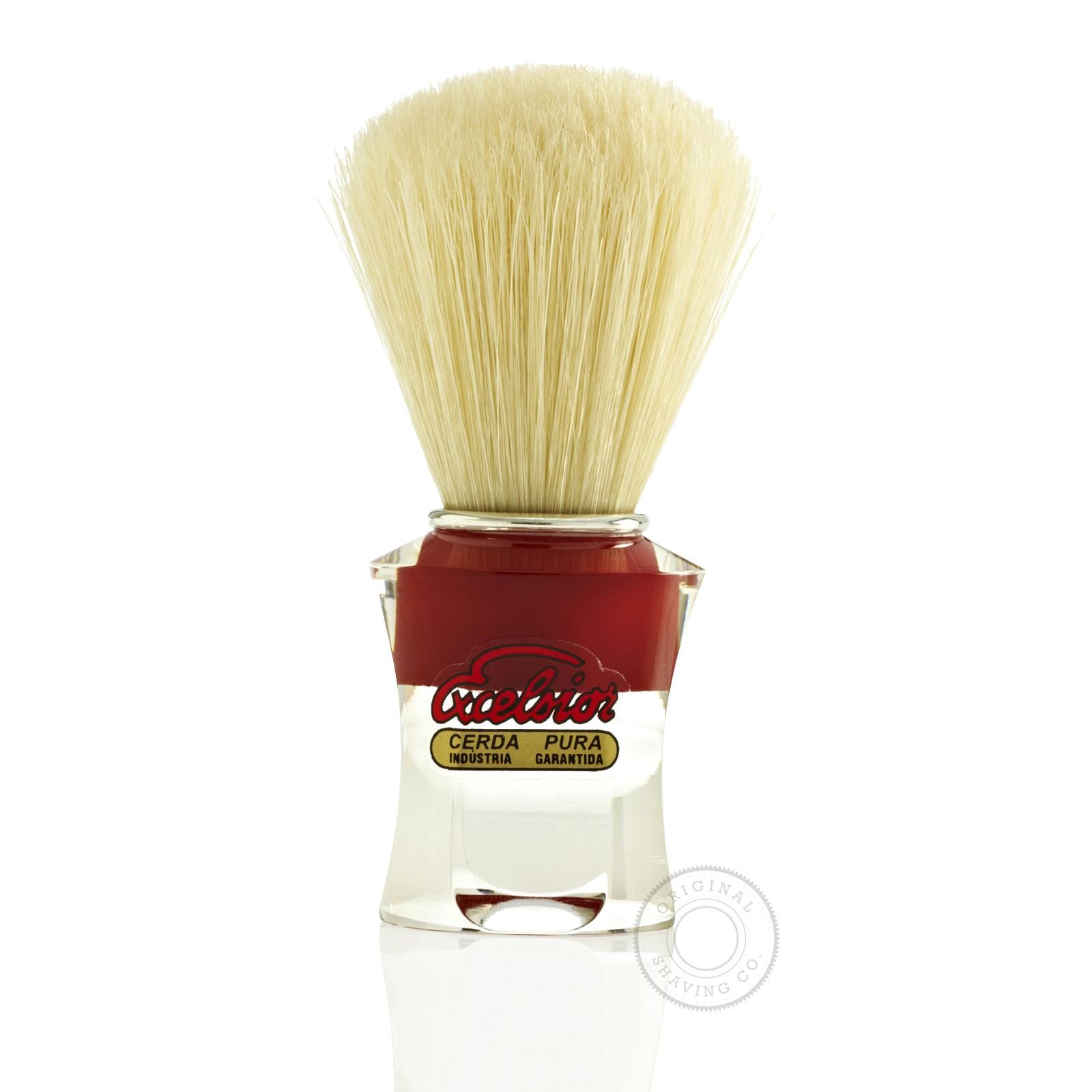 Semogue 610 Excelsior Handmade Shaving Brush - Red Edition
