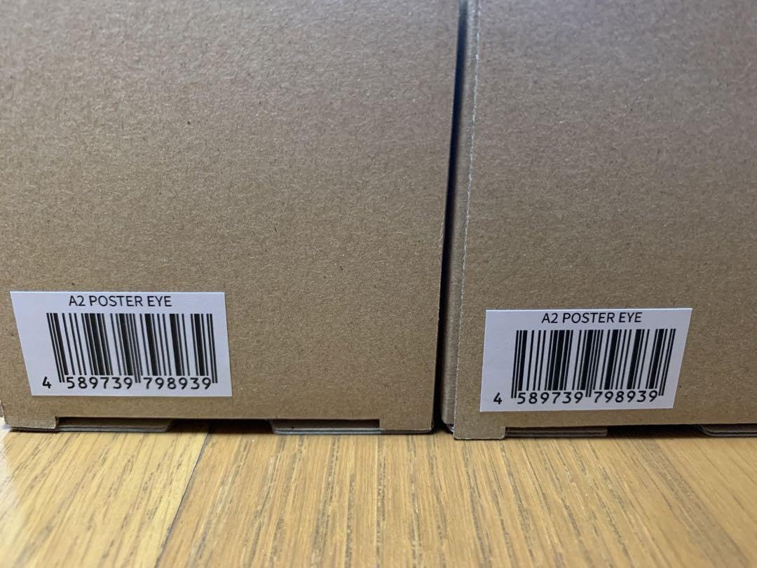 Amazon.co.jp: 米山舞 個展 EYE A2ポスター 2枚セット オマケ付