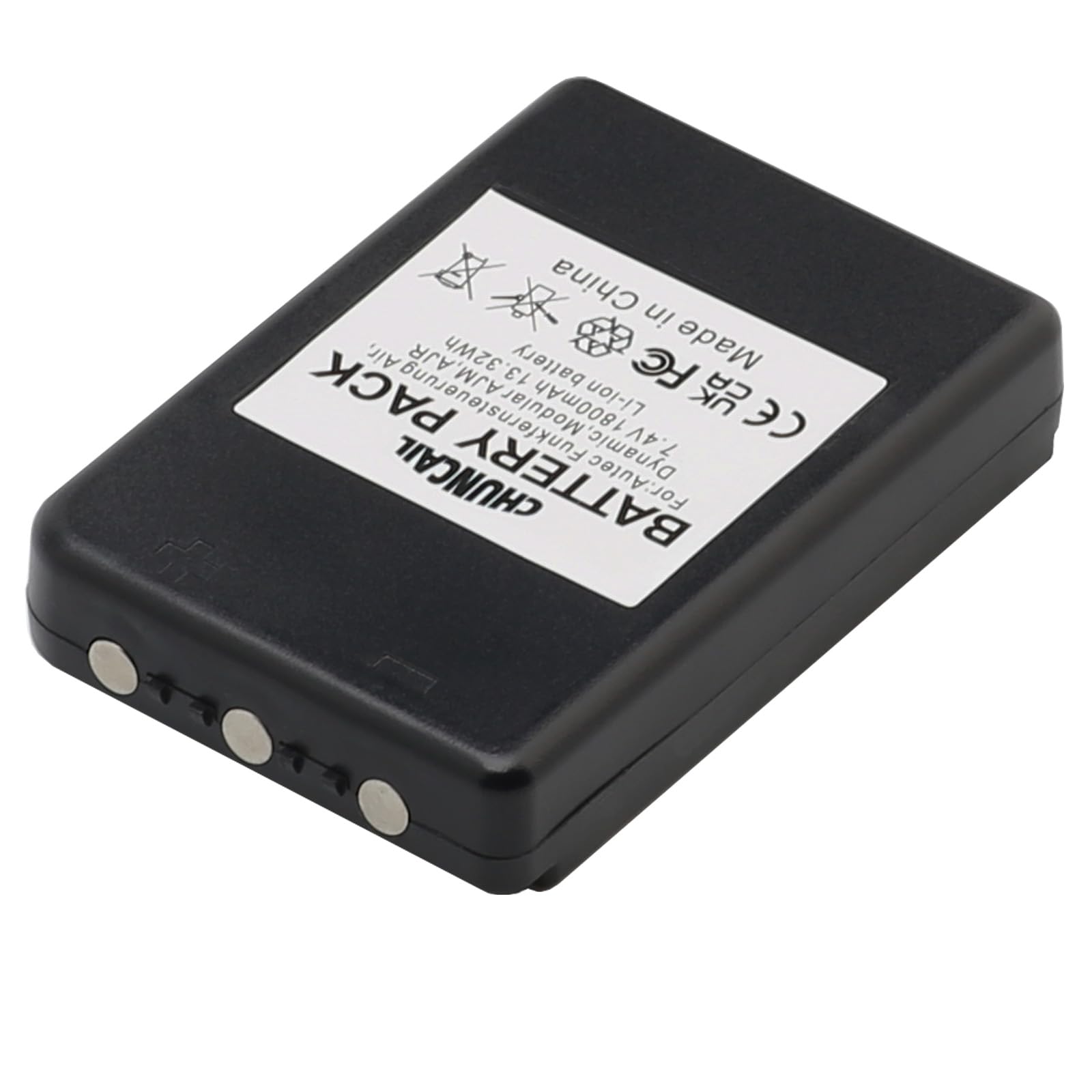 Batteria agli ioni di litio 7,4 V 1800 mAh LPM02 per Autec AJR AJS DJR Dynamic FJR FJS Radio Telecomando