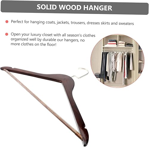 Miniatura 7 de Amosfun 8 Pcs Tissues Racks Home Organization Organizadores De Closet Beach Flower Pot Non- Slip Pants Organizer Clothes Rack Non- Pants Organizer