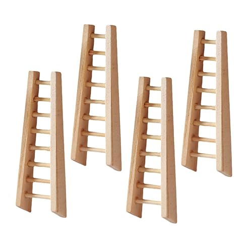 Artibetter 12 Scale Tiny House Accessories DIY Miniature Furniture Staircase