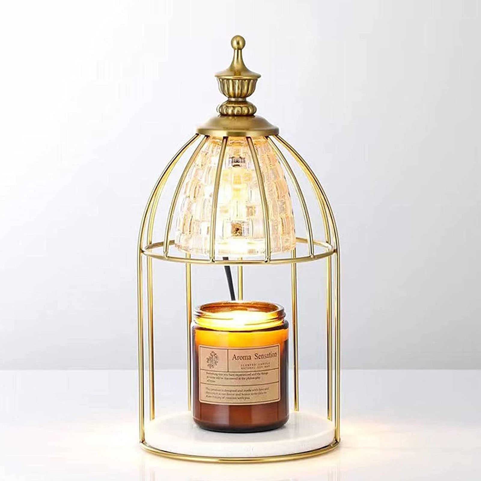 Candle Warmer Light, Candle Warmer with Timer - Dimmable Candle Light, Compatible Large and Small Candles, Scented Wax Melting Light for Home Decor.