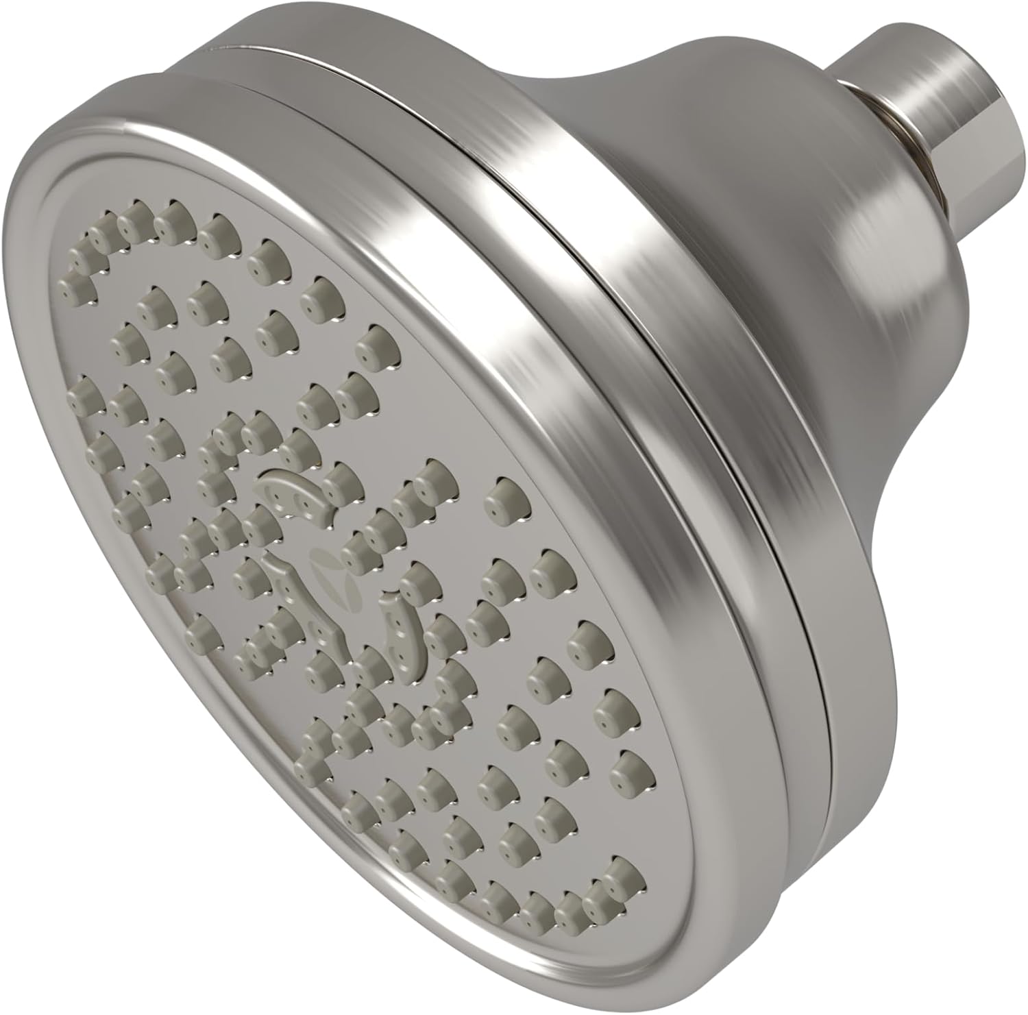 Symmons HydroMersion Classic 4 Inch Single Function High Pressure Round Showerhead in Satin Nickel