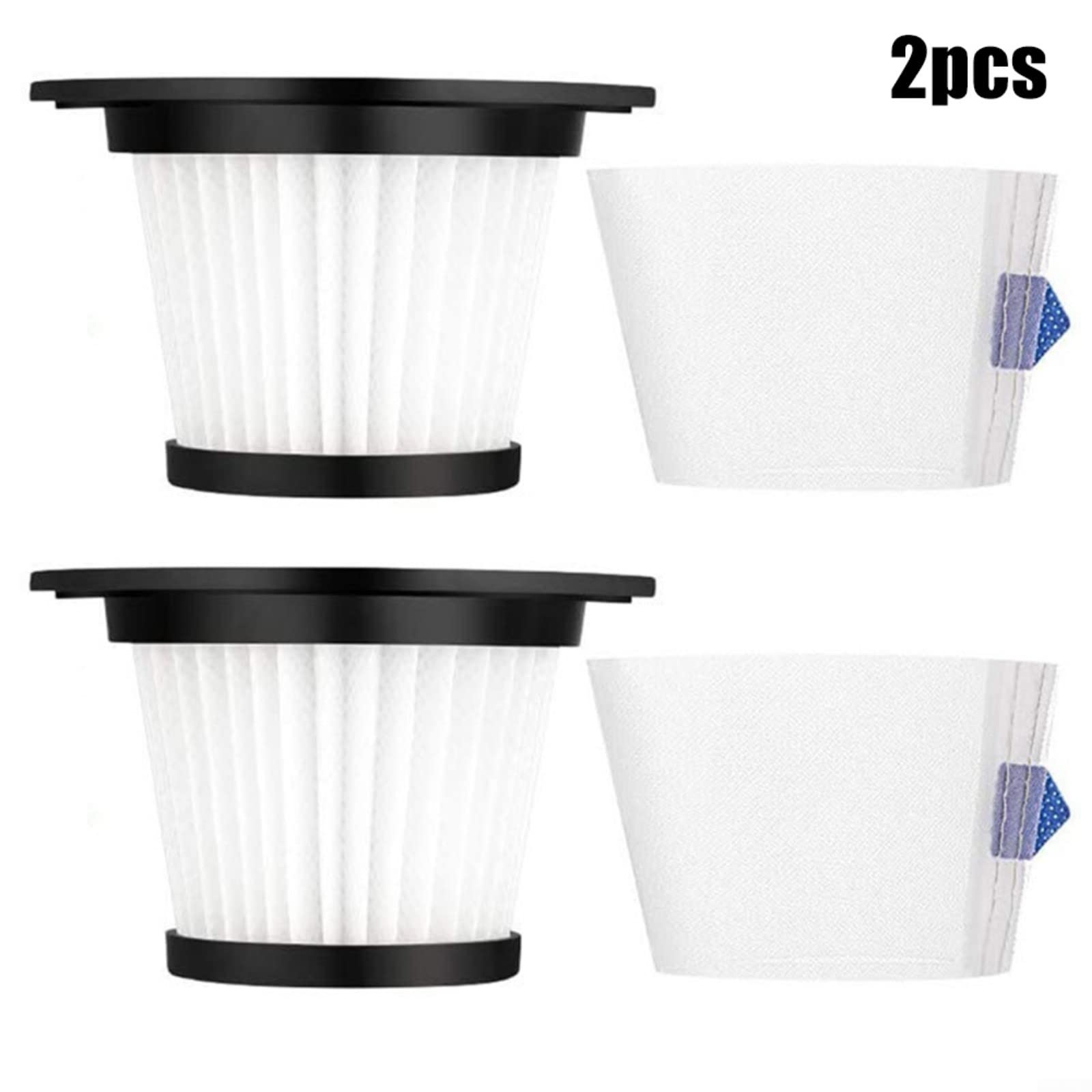 Lot De 2 Filtres Pour Aspirateur Sans Fil H.Koenig UP600 Et UP810 - Lavables Et Réutilisables