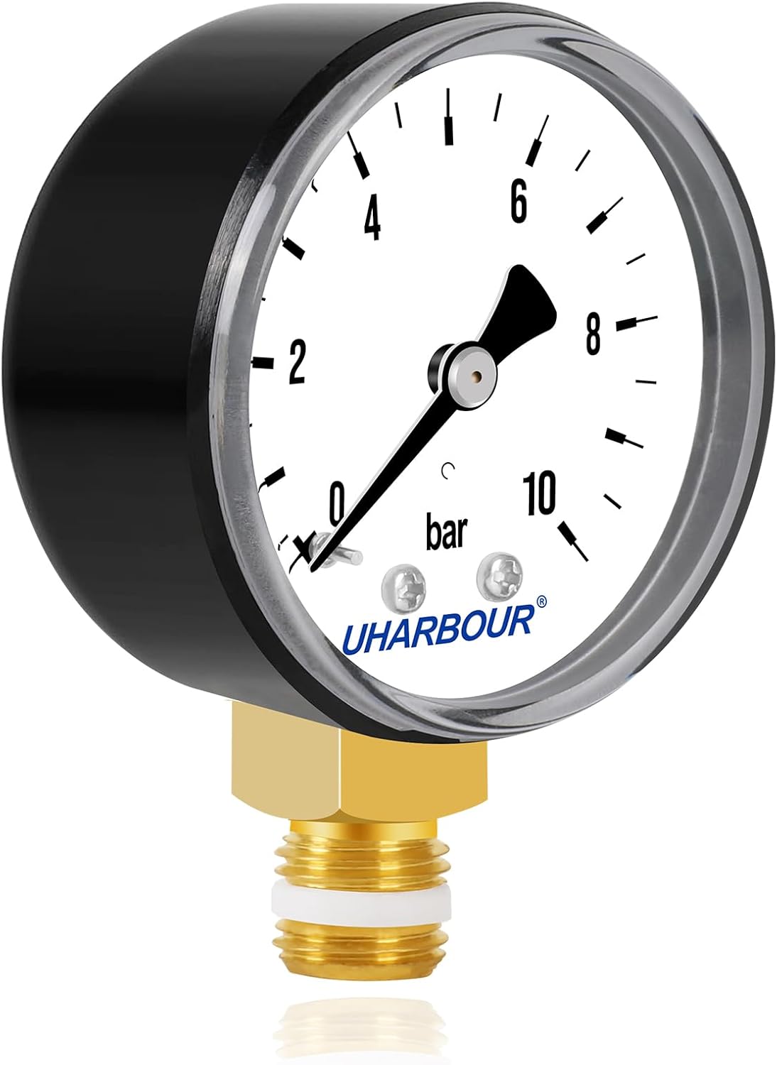 Manomètre de plomberie glycériné