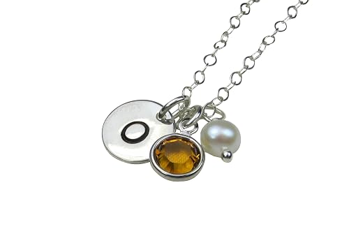 November Birthstone Necklace 