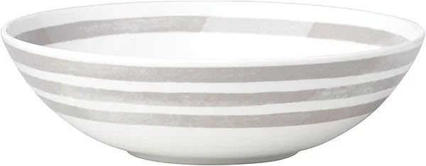 kate spade new york Charlotte Street Grey Pasta Bowl, Taupe