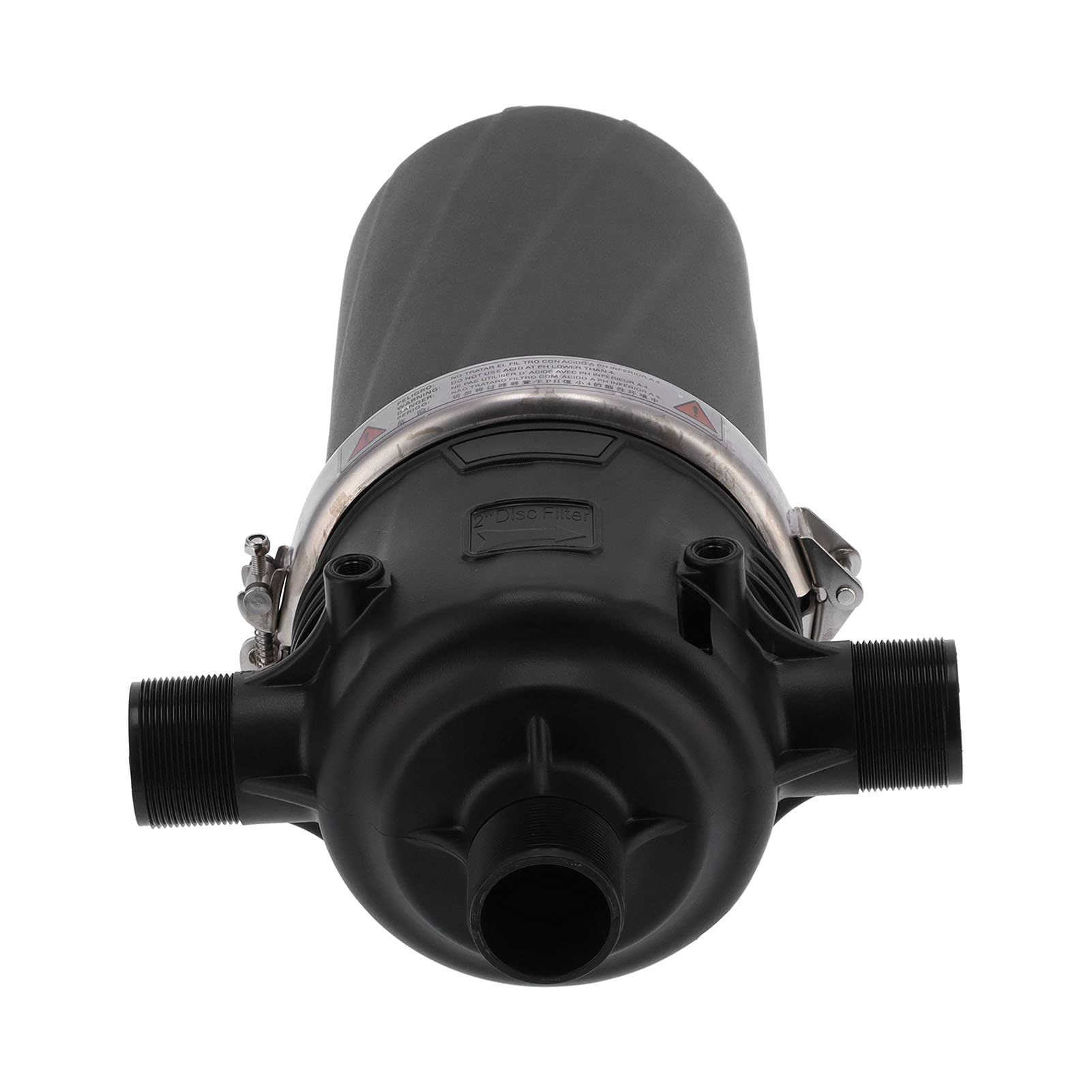 Fafeicy Wasserfilter Wiederverwendbares T -Shap -Filter, Bewässerungsfilter Wasserbewässerungsscheibenfilter Wasser für Gewächshaus