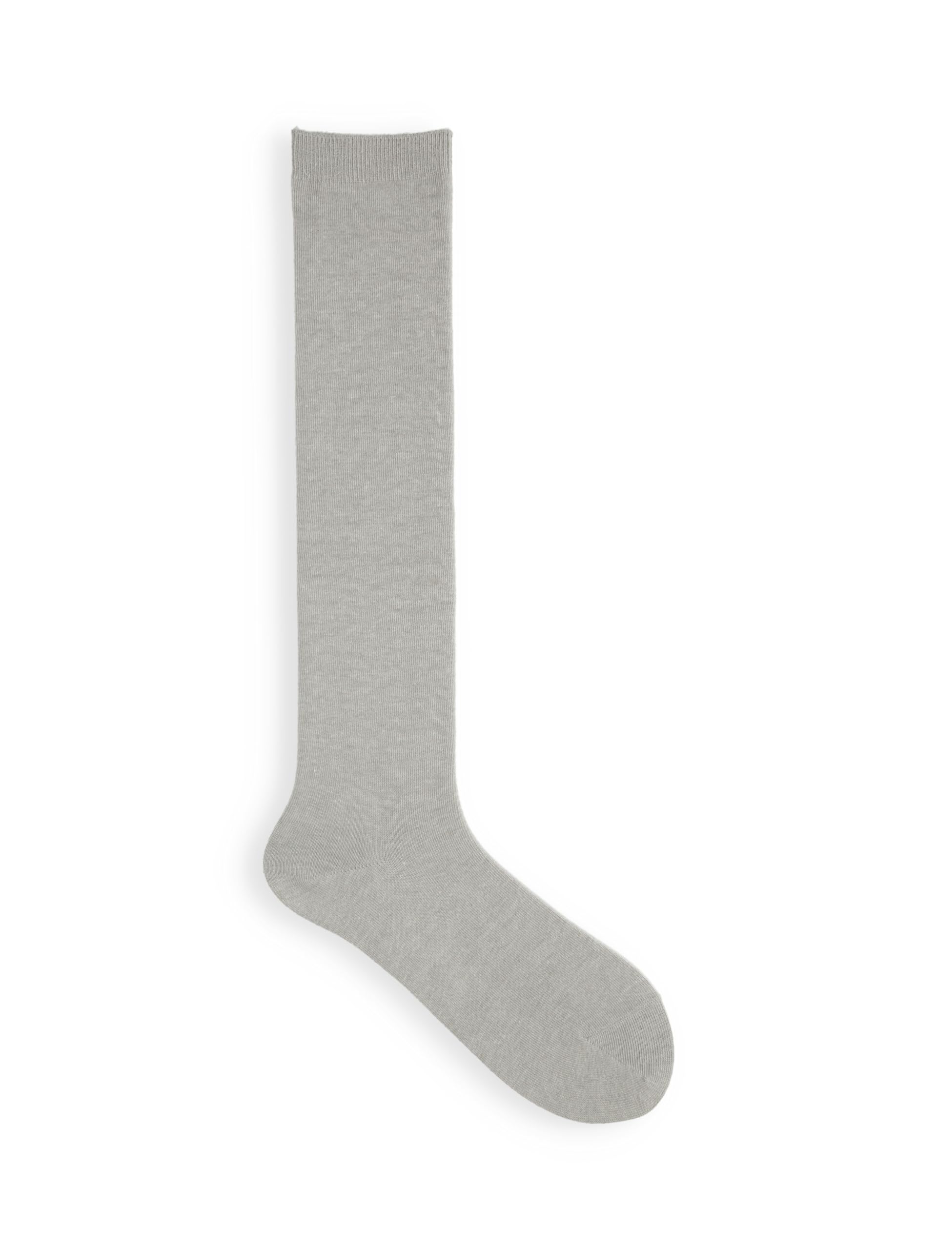 Tabio Kutsushitaya Solid High Socks Women Made in Japan Cotton Blend Plain