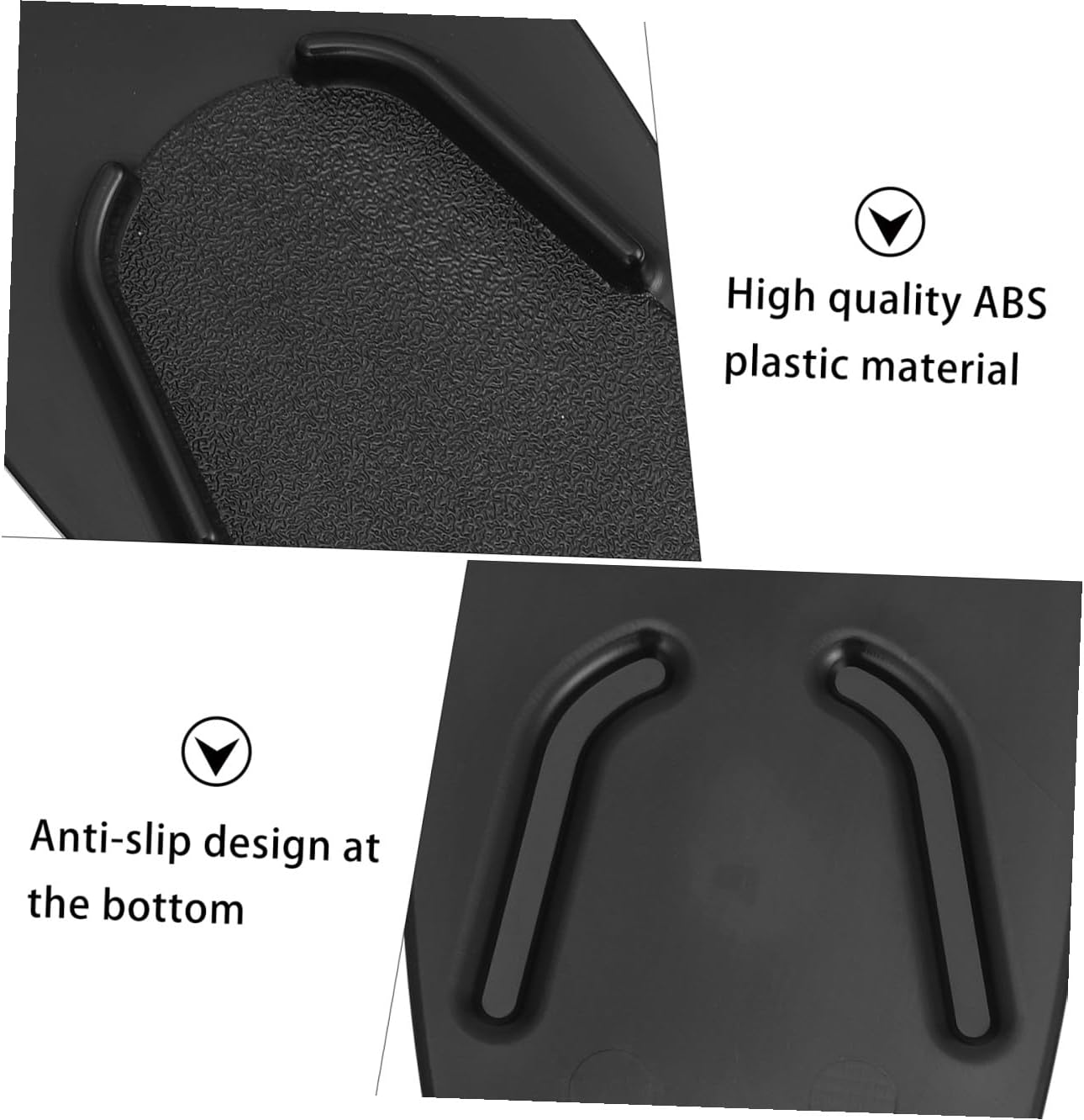 Motorcycle Side Stand Pad ABS Kickstand Support Plate for Parking