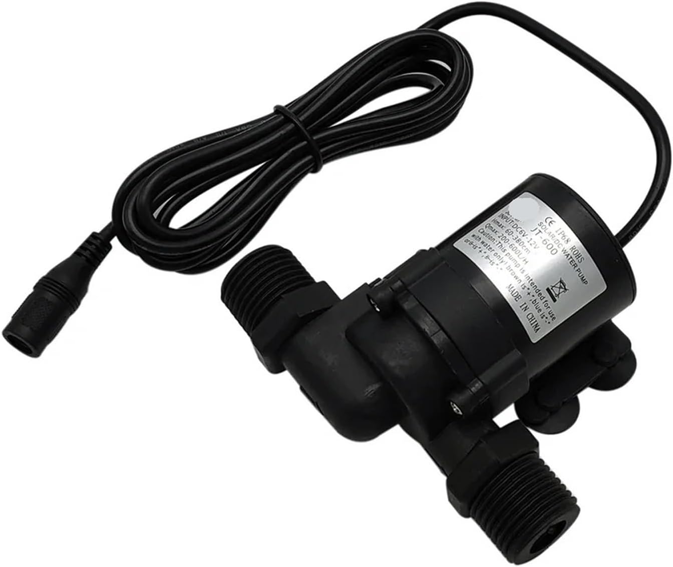 JT-600D 1pcs Electric Water Pump DC 12V/24V Max Lift 3.6M Centrifugal Magnetic Pump(24V pump)