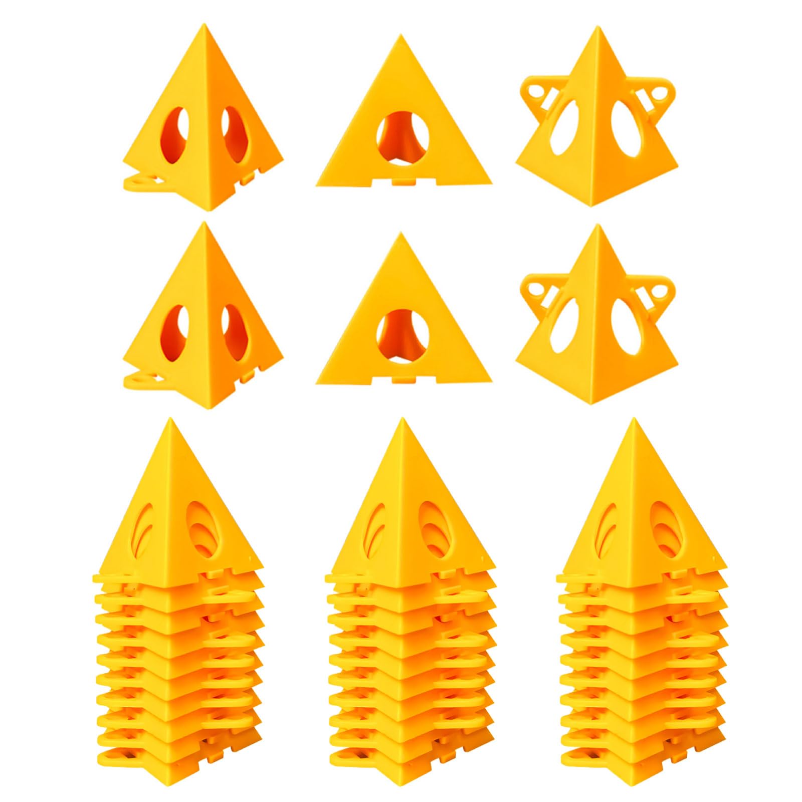 36Pcs Paint Stands Triangle Paint Pad Pyramid Stands Woodworking Tripod Sprays Painting Brackets Block Auxiliaries Tool Triangle