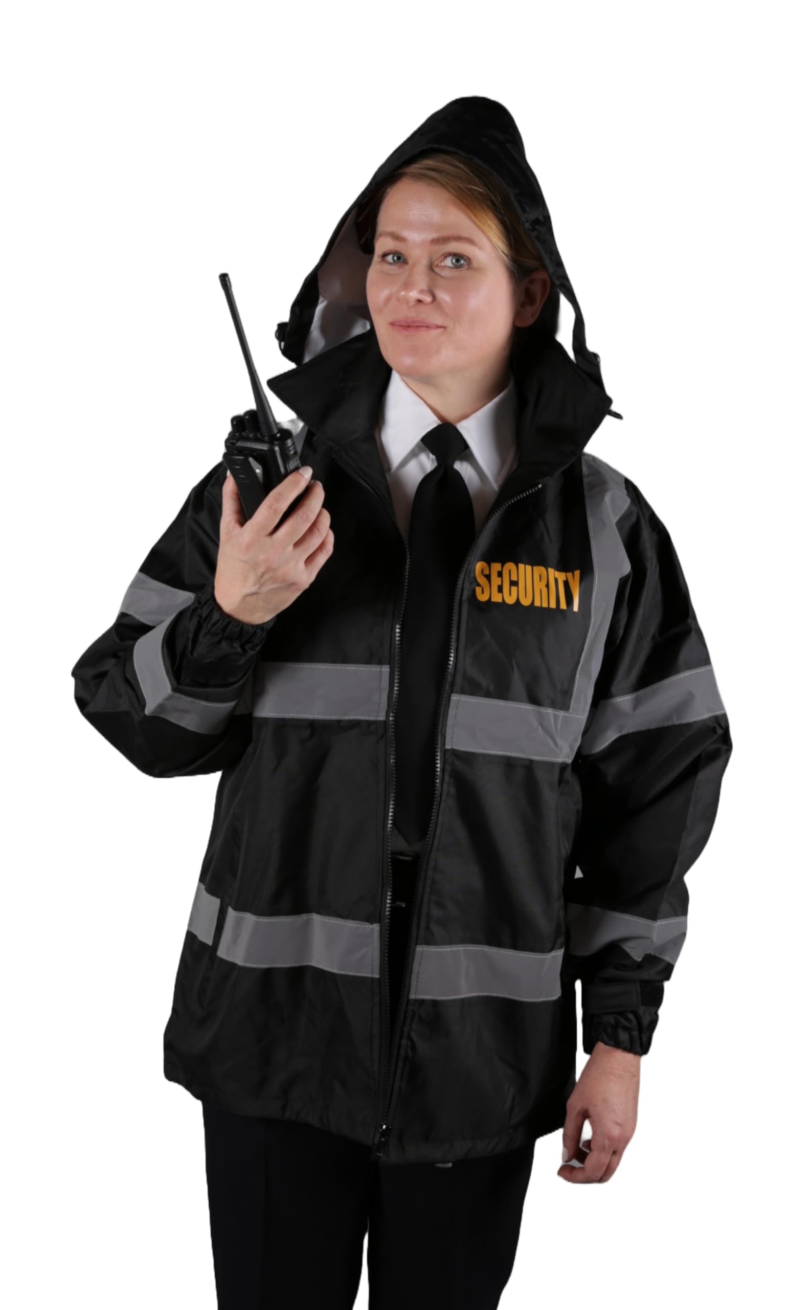 First Class High Visibility Water Resistant Raincoat Jacket and Pant With Reflective Stripes