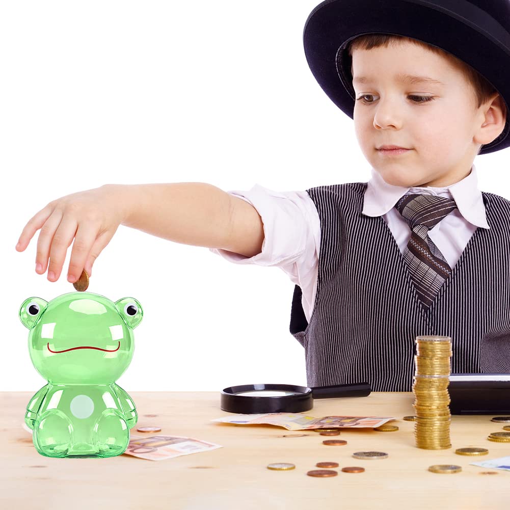 Leuk Varken Spaarpot, Onbreekbare Plastic Spaarpot voor Kinderen Volwassenen Meisjes als Verjaardagscadeau(Roze