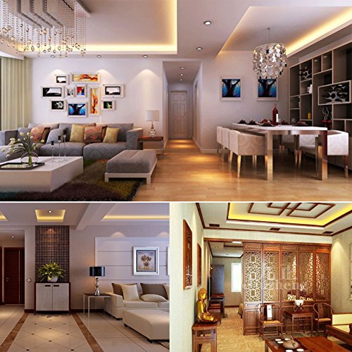 Xunata 7/16" Rope Lights, 6.6Ft 2-Wire Waterproof Led Rope Light Kit, 110V-120V Pvc 30 Led/M Tube Lights Strip For Background, Outdoor, Christmas, Home Decoration(Warm White) #TOP3