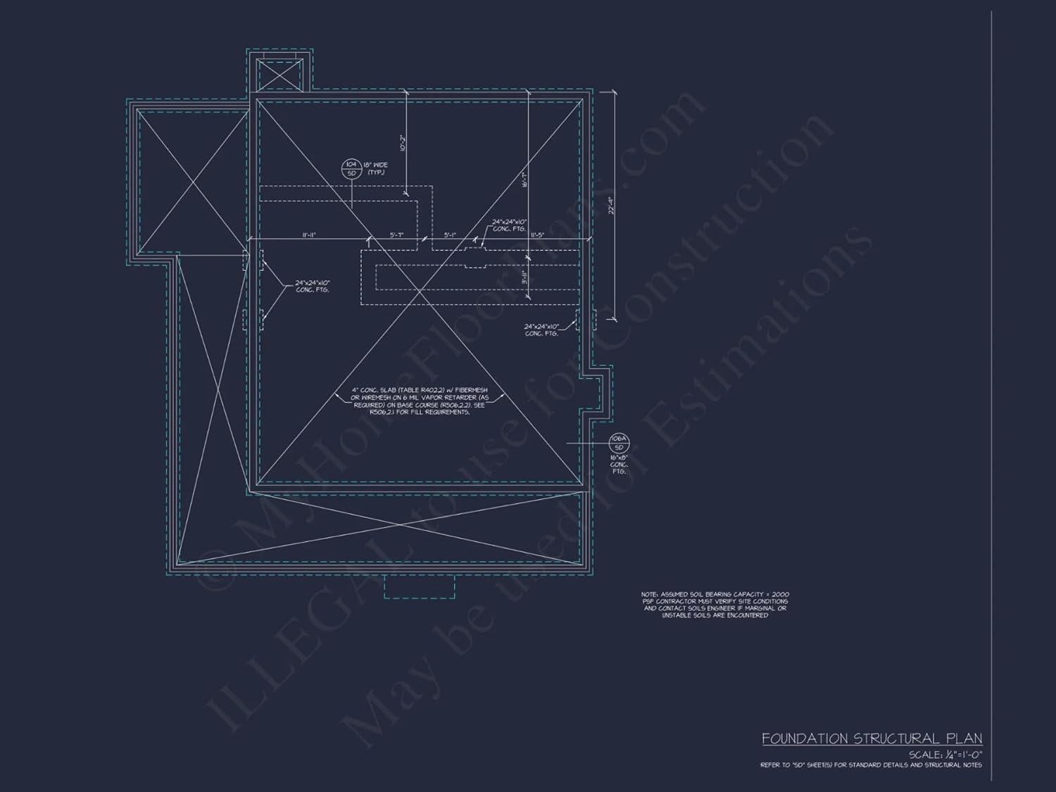 20-1346 House Plan - Modern Farmhouse Home Plan - 3-Bed, 2.5-Bath, 2,100 SF