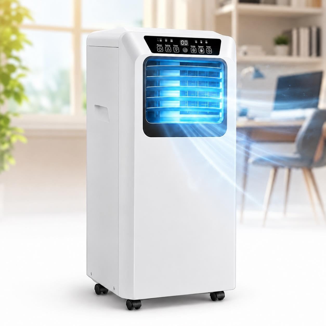 Bodenklimaanlage Standgerät Plug-and-Play, Kompakte Größe