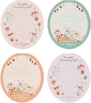 Amazon.co.jp: TokyoDisneyResort メモセット ダッフィー＆フレンズの