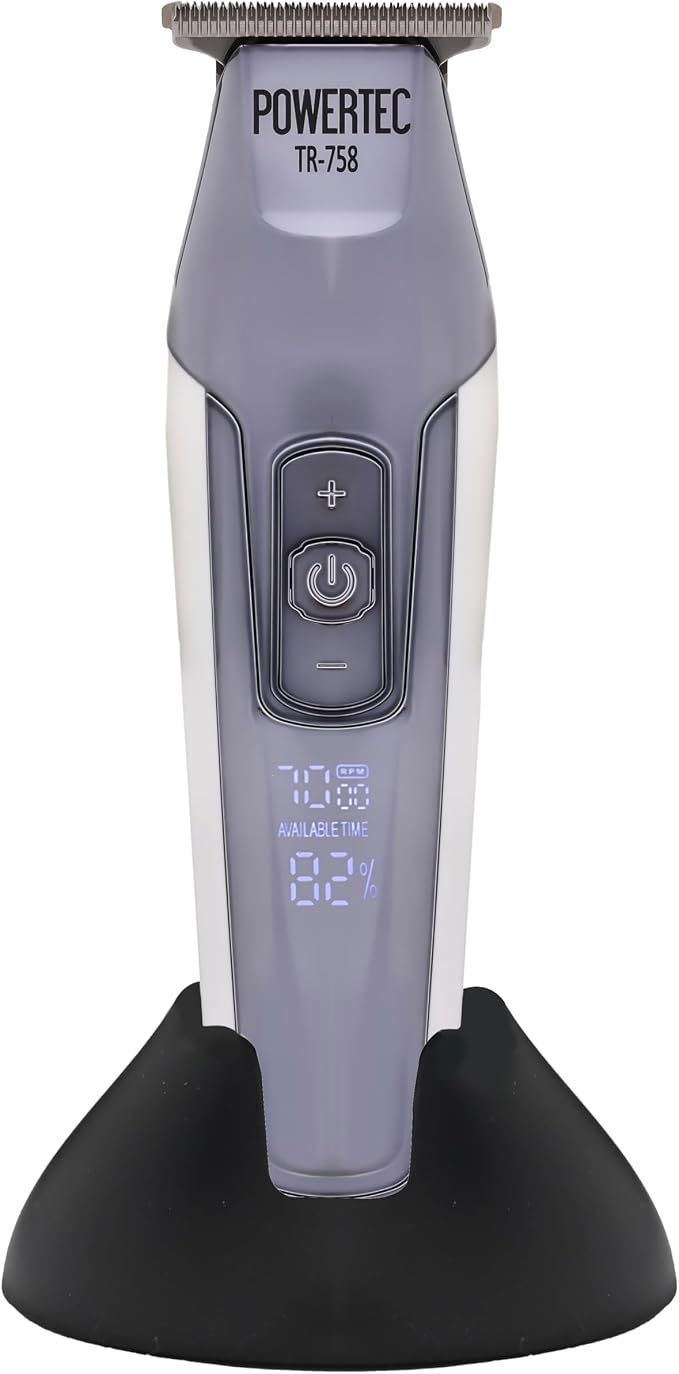 Powertec TR-758 Profesyonel Sakal Ense Tıraş Makinesi (0.1mm - Sıfıra En Yakın)