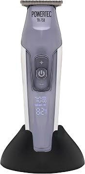 Powertec TR-758 Professional Beard Nape Shaver (0.1mm - Closest to Zero)