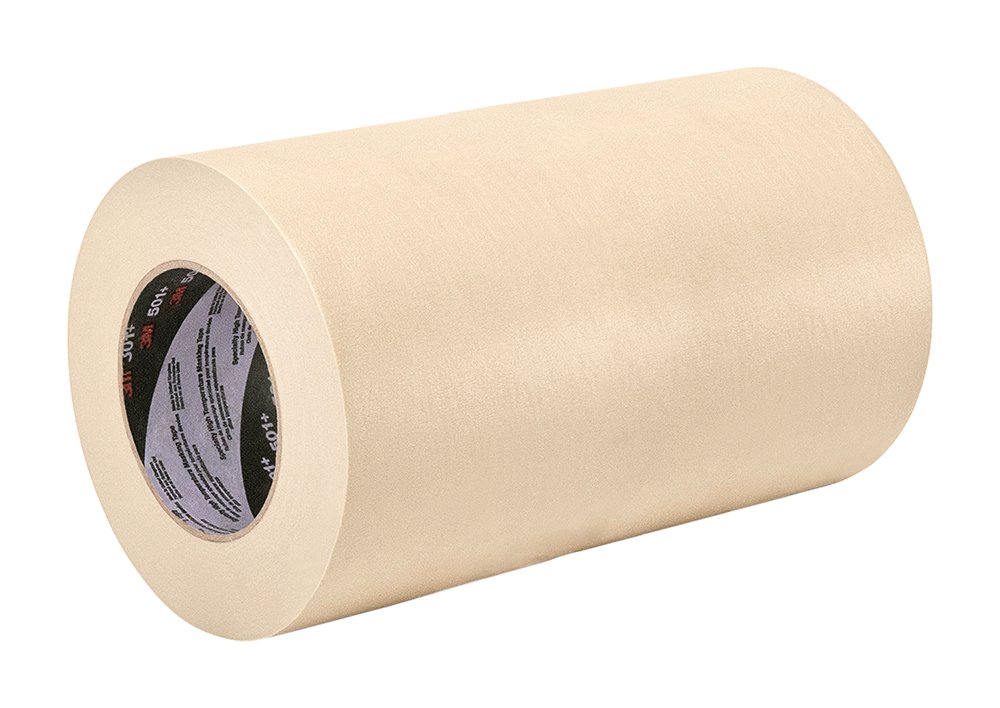 High-Temp Paper Masking Tape, 1 Wide, 60Yds Long