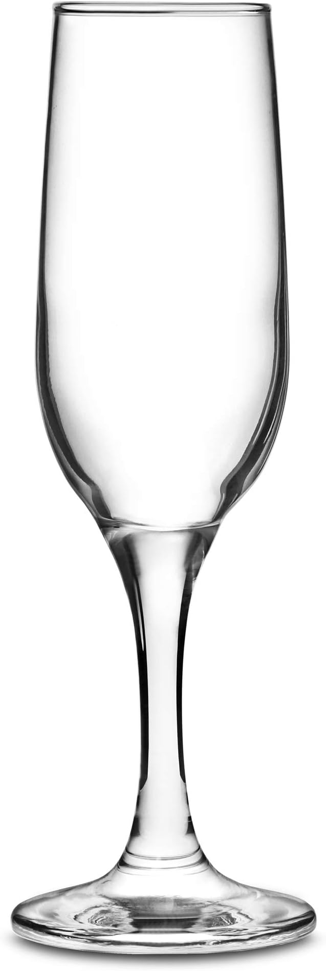Lav Champagne Flute Glasses / Long Steam / 220 cc / 7.5 Ounce / Set Of