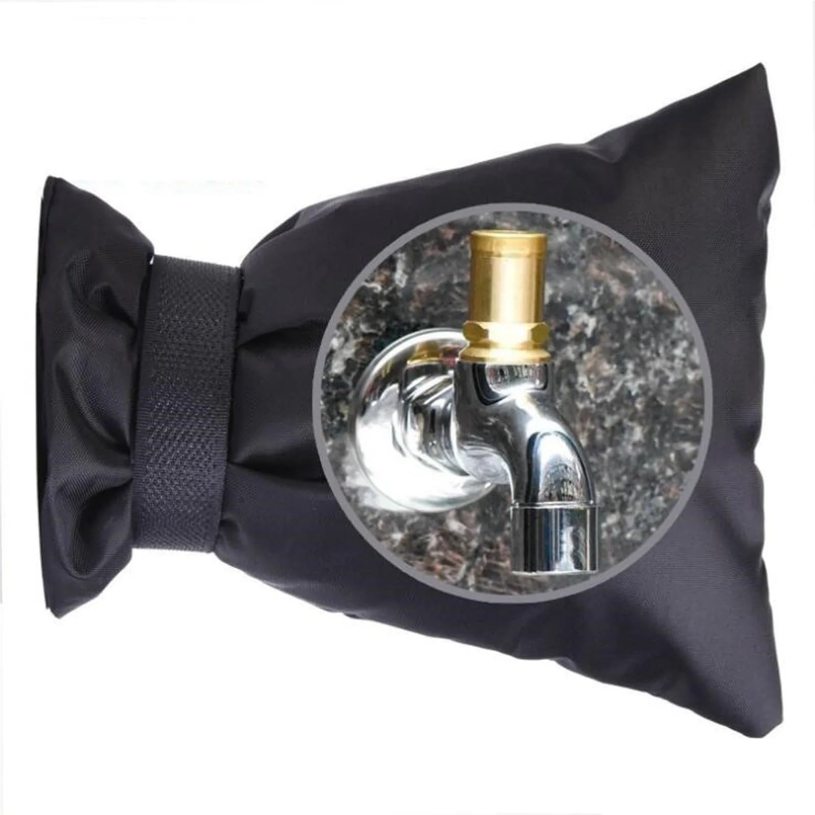 ZQFHSX Outside Tap Covers for The Winter, 2 Pcs Outdoor Faucet Cover Winter 18x14 cm