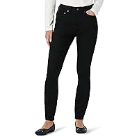 Amazon Essentials Jeans Skinny a Vita Media Super Elasticizzati Donna
