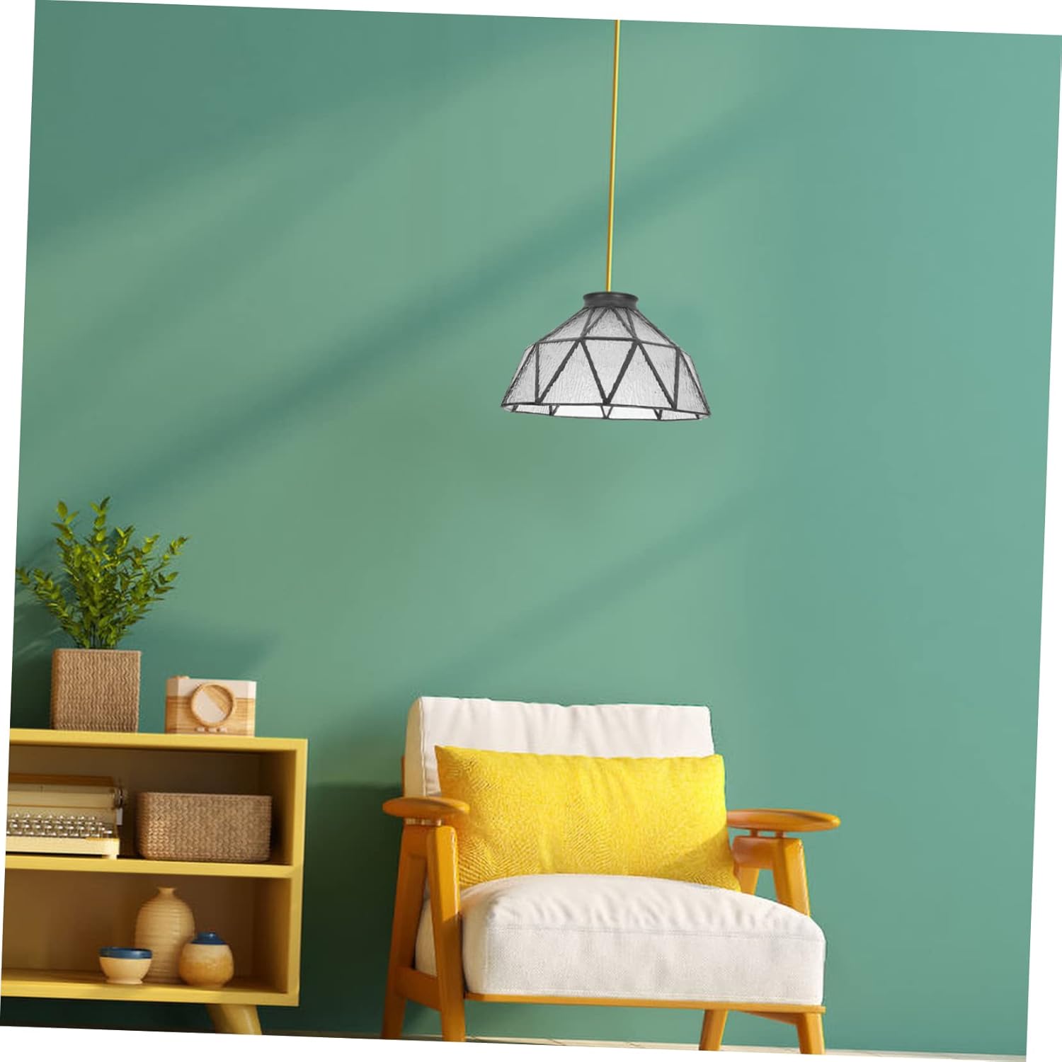 Hanging Lamp Shades Glass Lampshade for Pendant Light Light Fixtures Lamp Guard