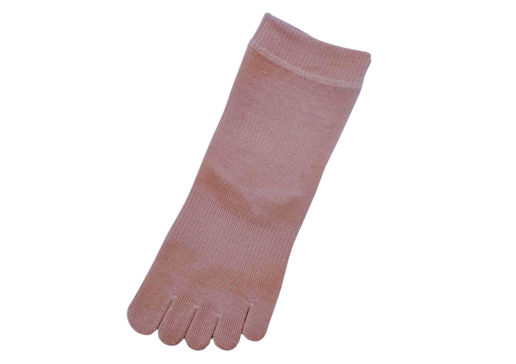 CSソックス アイボリー Mサイズ（24.5～26.0ｃｍ）２足セット ファイブコンフォート ５本指 ゴルフソックス（サイズ（S⁄M⁄L）：M）｜メンズウエア｜ゴルフ