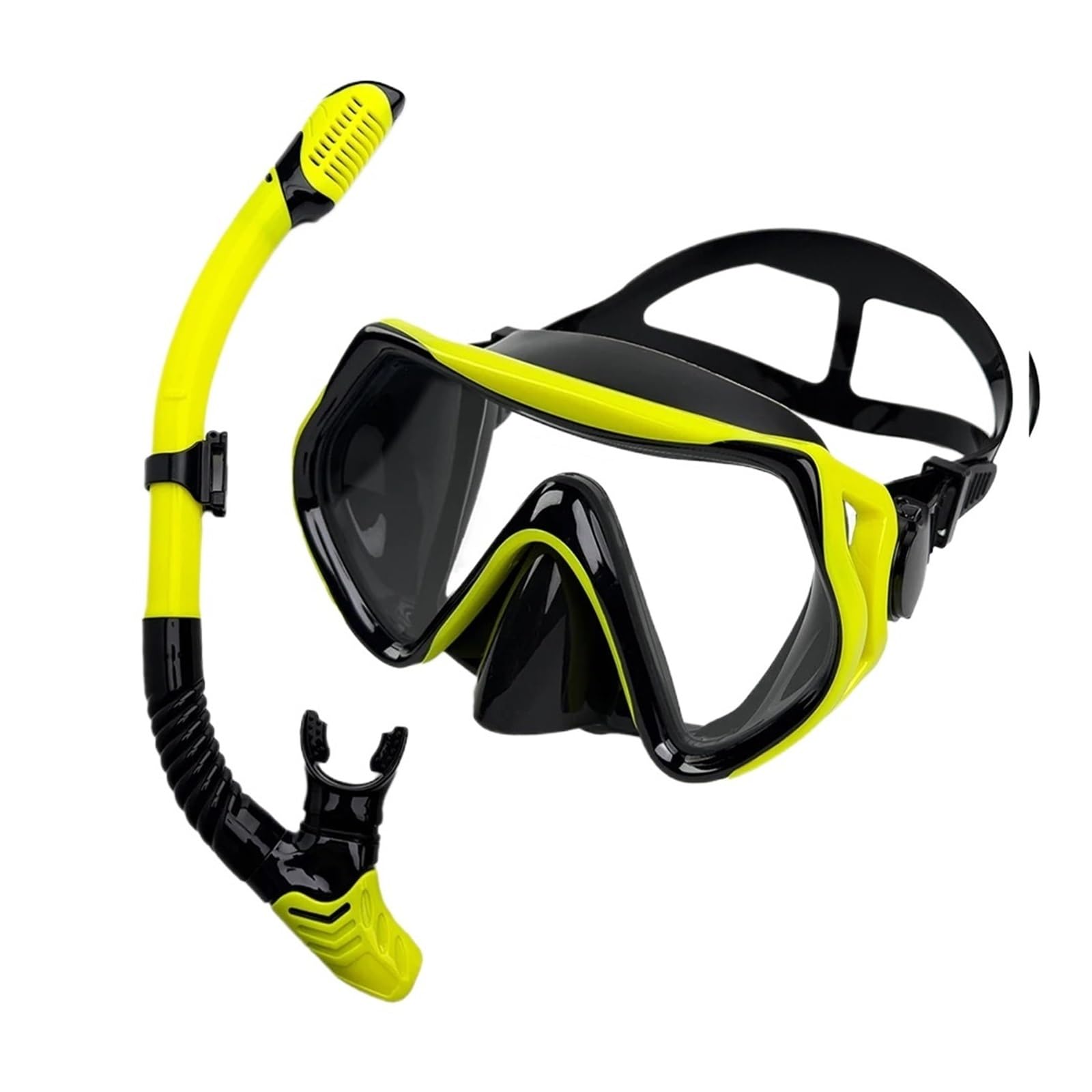 Máscara de Snorkel for Nadar | Lente Vidrio Templado y Hebilla liberación rápida | Equipo Deportes oceánicos