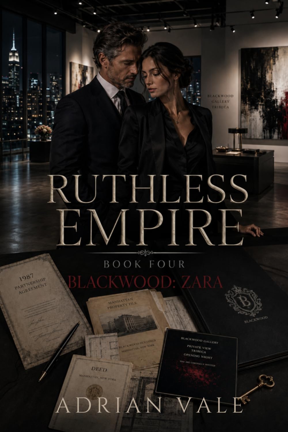 Blackwood: Zara: A Billionaire Romantic Suspense Novel of Family Secrets, New York Power, and Forbidden Legacy: 4 (Ruthless Empire)