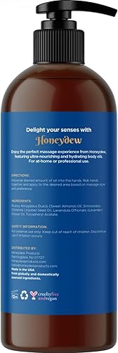 Vista 5 de Aceite de masaje relajante para dolores musculares para el cuerpo, aceite de masaje de romero y lavanda altamente absorbente, no graso, para terapia