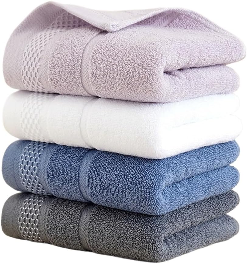 Towel Thickened Plain Color Household Adult Soft Absorbent Cotton Towel