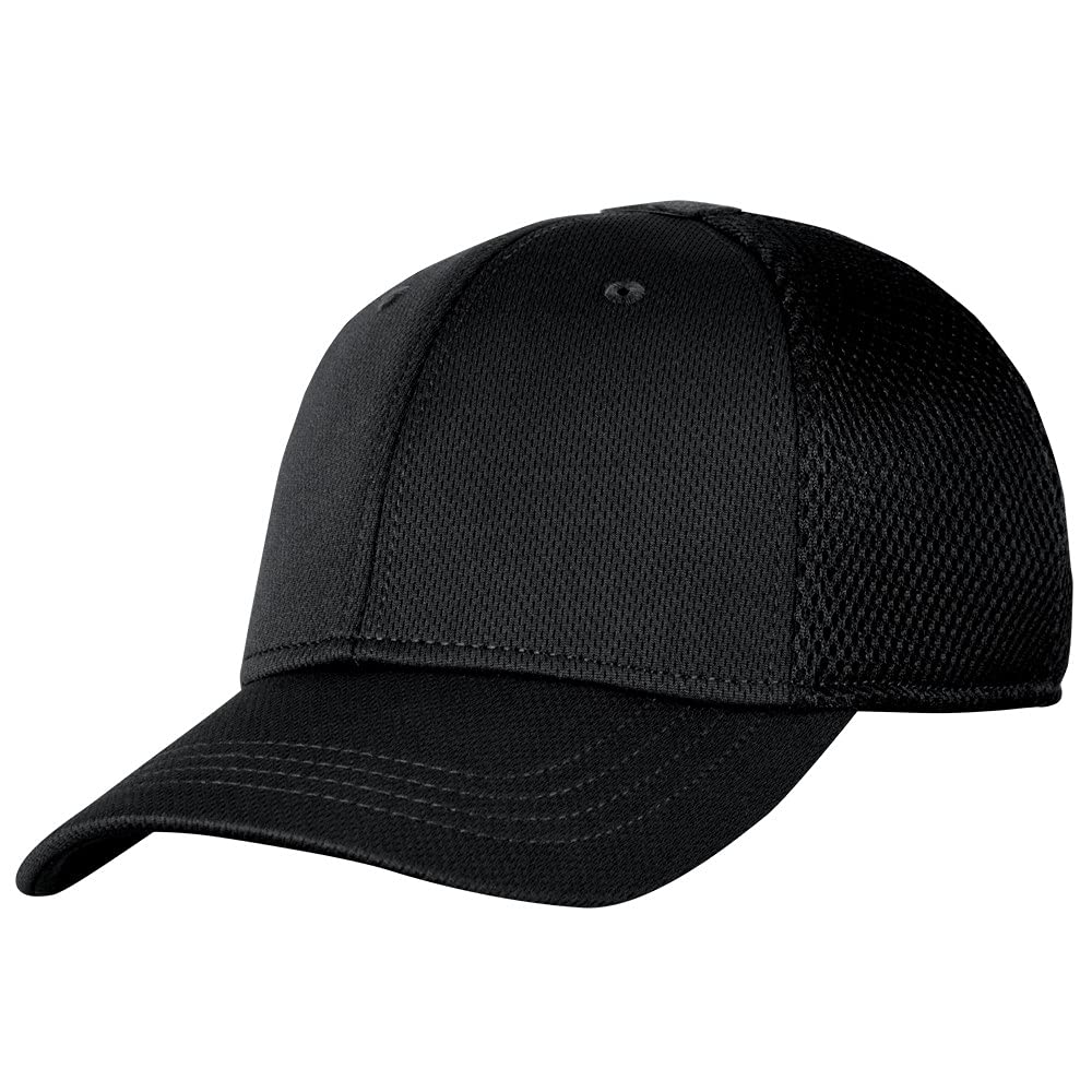Condor Unisex-Adult Flex Mesh Baseball Cap - Black - S/M (7'' - 7.4'')