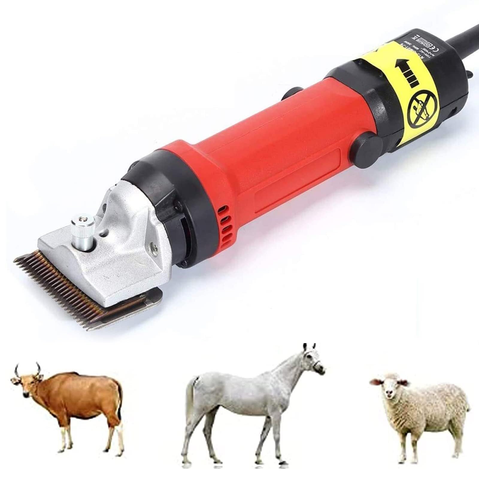 Cortadora de Pelo de Caballo eléctrica 690w, Recortadora equina Profesional de 6 velocidades, Cuidado de Mascotas de Ganado de Granja, for Afeitar Pieles en Caballos, ovejas, Ganado, Perros (Color :