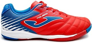 Toledo JR Kids Indoor Soccer Shoe Red/Blue Royal-8