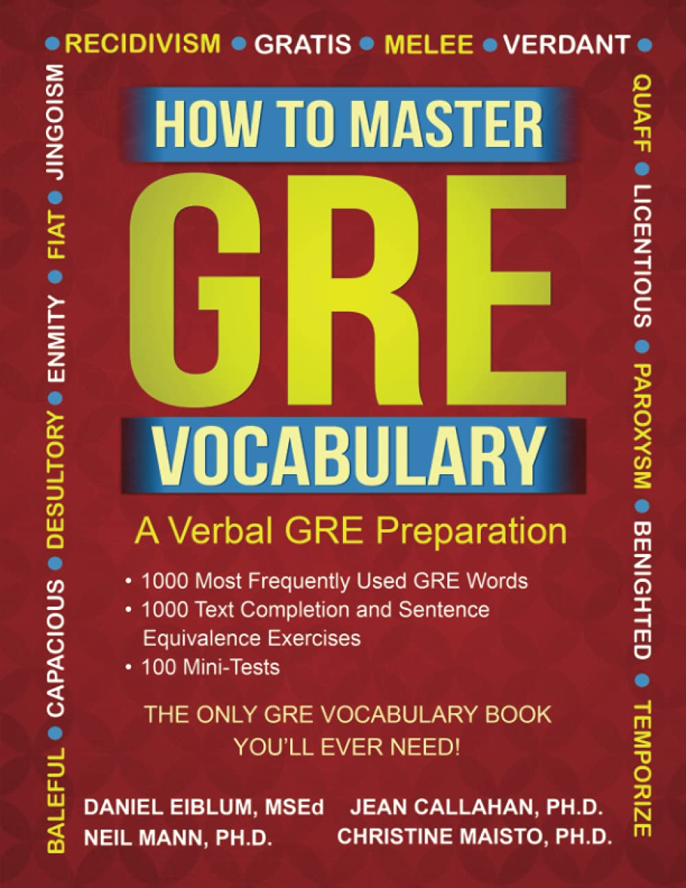 Amazon | How to Master GRE Vocabulary: A Verbal GRE