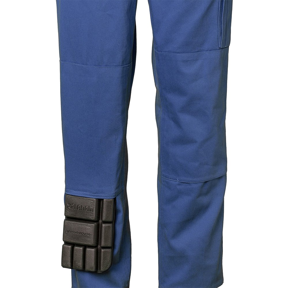 Planam Pantalon cargo BW 290 pour homme, bleu bleuet taille 94