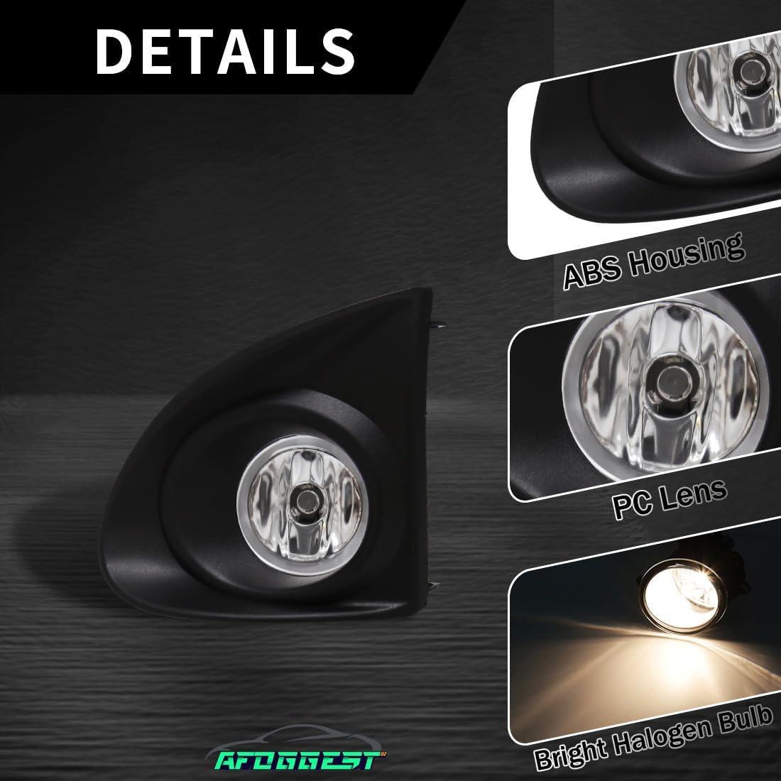 Fog Light For Toyota Axio 2013 2014 2015 Front Bumper Driving Fog Lamps Assembly For Fielder Halogen Bulb With Bezel+Wiring Harness