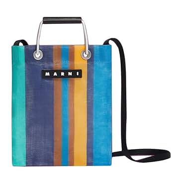 Amazon | [Marni] マルニ ストライプミニショルダーバッグ