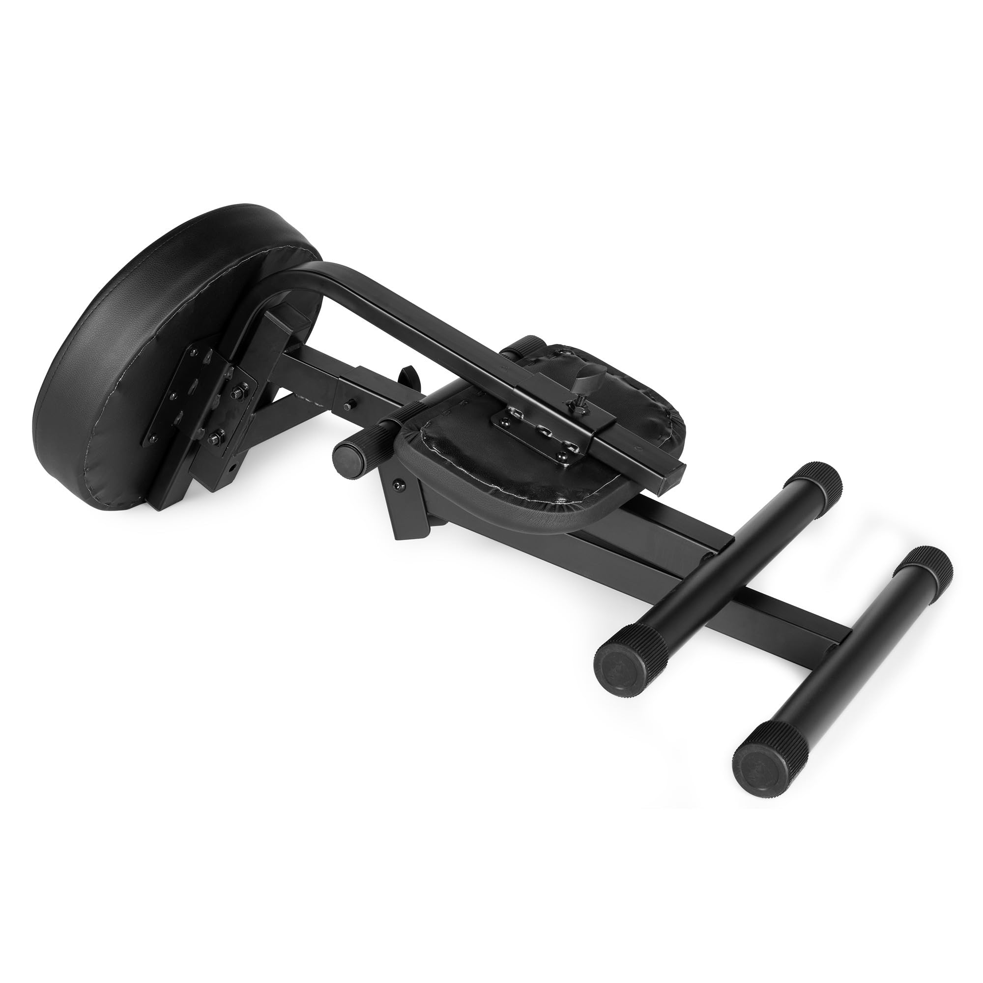 VONYX GST15 Tabouret de Guitariste avec Dossier - 5 Hauteurs Réglables, Mousse à Mémoire de Formes, Maxi 100kg, Pieds Antidérapants, Un Tabouret Idéal pour Jouer de la Guitare Confortablement